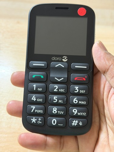 New doro 1380 - black, unlocked